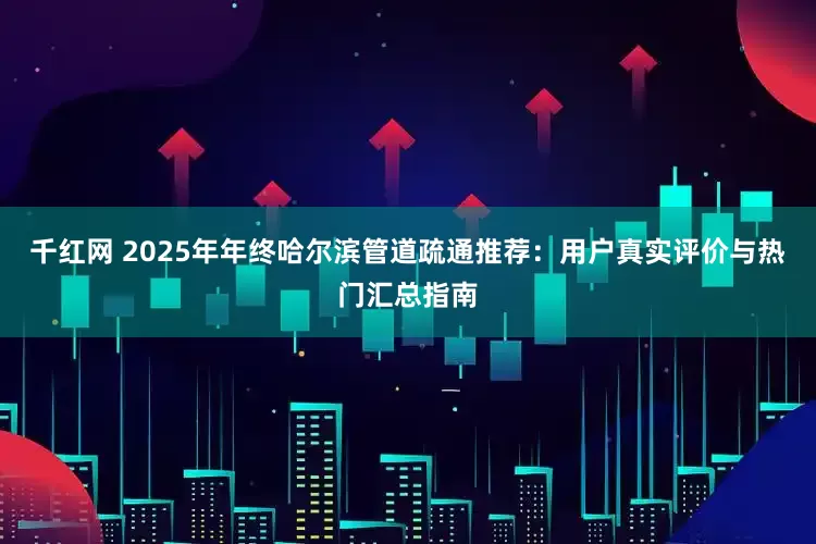 千红网 2025年年终哈尔滨管道疏通推荐：用户真实评价与热门汇总指南